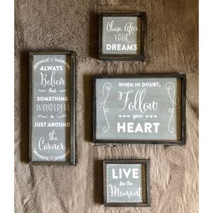 Rustic Wall Decor Set
